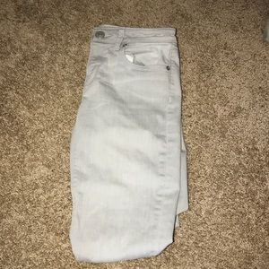 LOFT Ann Taylor Modern Skinny Grey Jeans 25